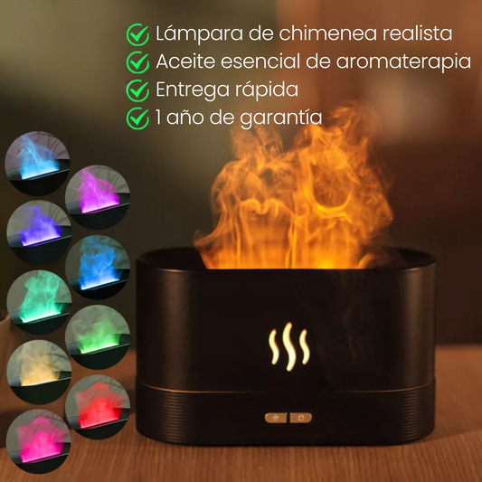 Humificador con forma de chimenea