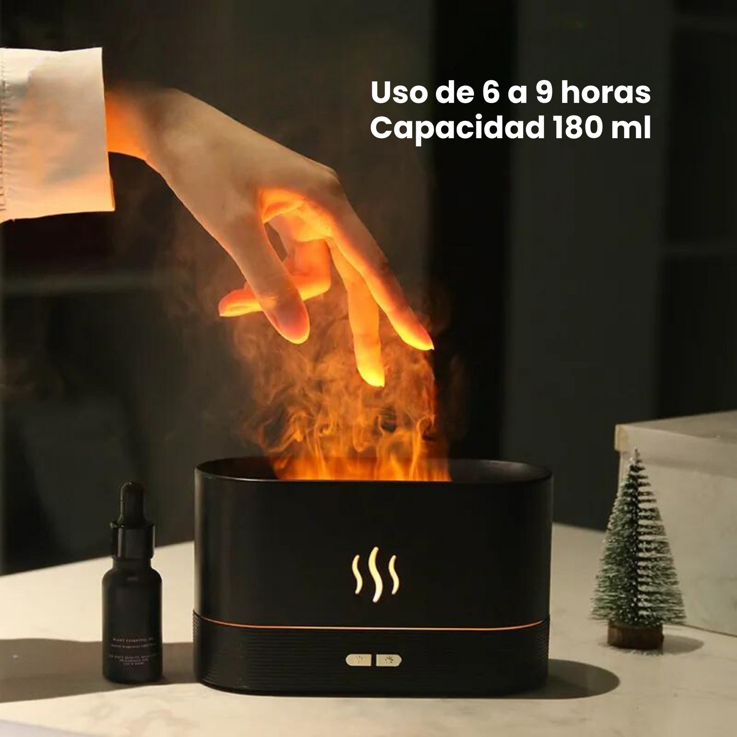 Humificador con forma de chimenea