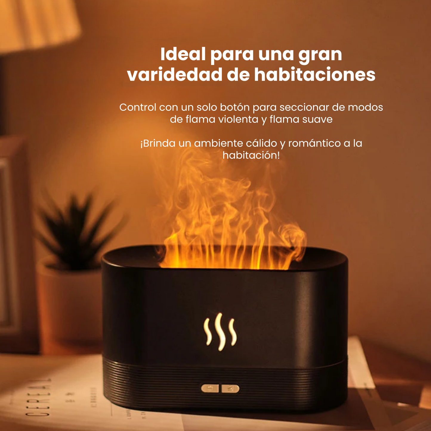 Humificador con forma de chimenea