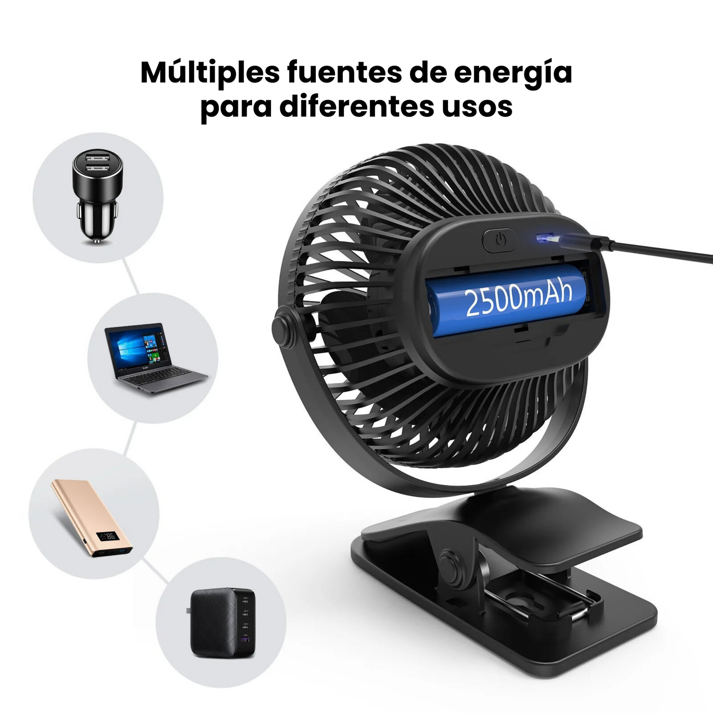 Ventilador con Clip